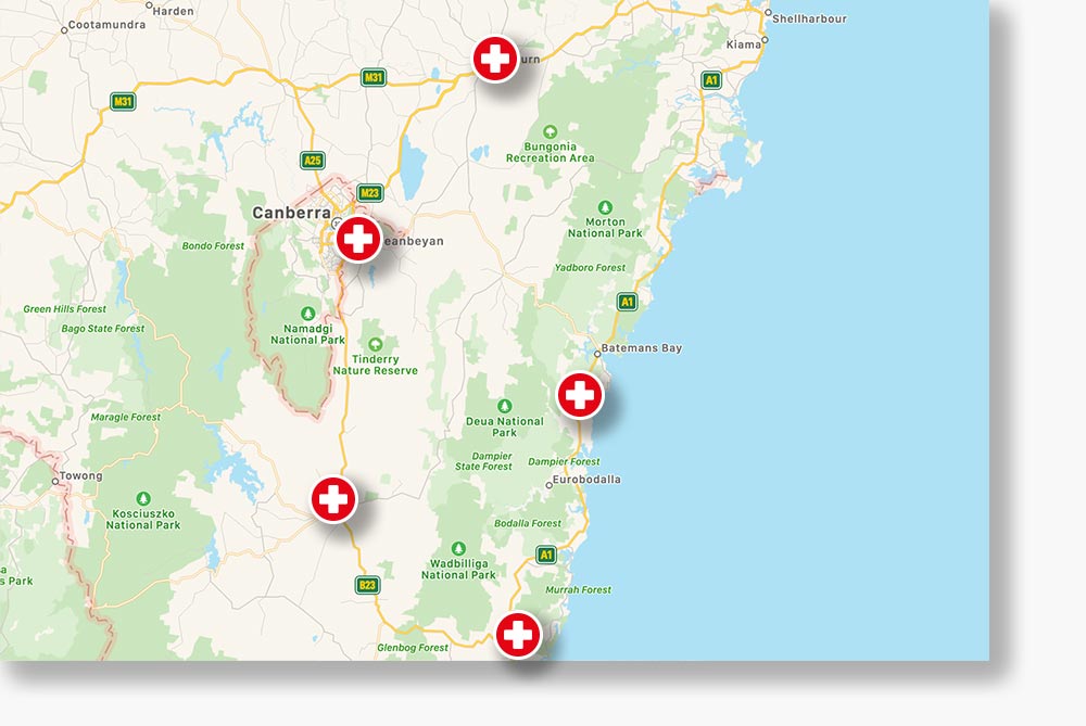 COVID-19 clinics in Southern NSW